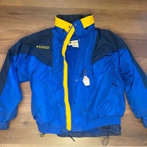 Men’s Blue/Yellow Ski Jacket
